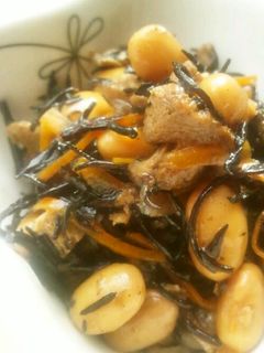 フライパンで『ひじきの煮物』-レシピのメイン写真