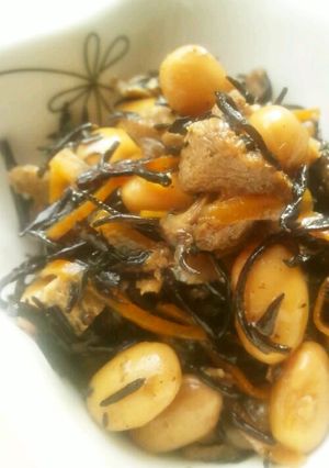 フライパンで『ひじきの煮物』-レシピのメイン写真