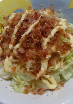 毎朝 レンジでキャベツの温サラダ-レシピのメイン写真