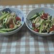 簡単一品☆きゅうりとささみの和え物