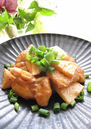 たけのこと鶏肉のオーロラソース和え♪-レシピのメイン写真