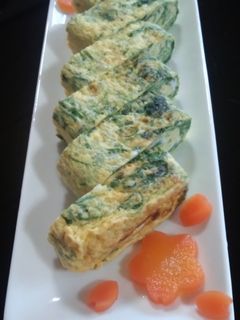 磯の香り♪生青海苔の厚焼き卵-レシピのメイン写真