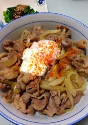 我が家の牛丼-レシピのメイン写真
