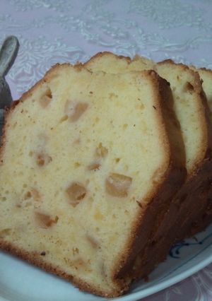 アップル＆クリームチーズのパウンドケーキ-レシピのメイン写真