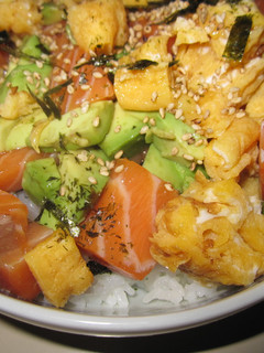 アボカドサーモン丼-レシピのメイン写真
