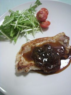 簡単ポークソテー★和風からしソース-レシピのメイン写真