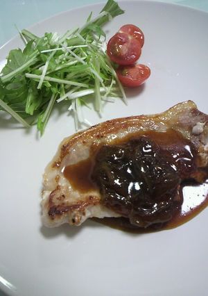 簡単ポークソテー★和風からしソース-レシピのメイン写真