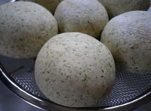 青のり白パン（パネトーネマザー酵母）-レシピのメイン写真