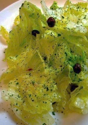 アンチョビとレタスのぱりっとサラダ-レシピのメイン写真