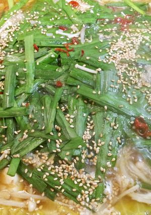 ☆我が家のもつ鍋☆スープも残さず頂き☆-レシピのメイン写真