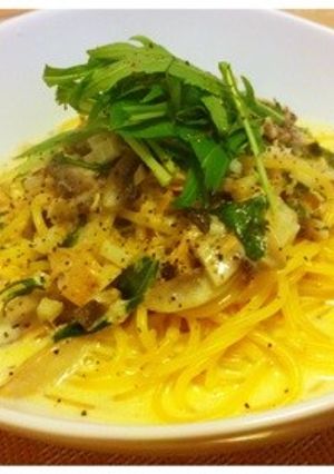 ＊キノコとツナのクリームパスタ-レシピのメイン写真