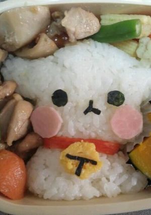 キャラ弁☆ヤギちゃん-レシピのメイン写真
