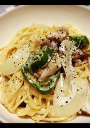 簡単だけど本格！濃厚チーズクリームパスタ-レシピのメイン写真