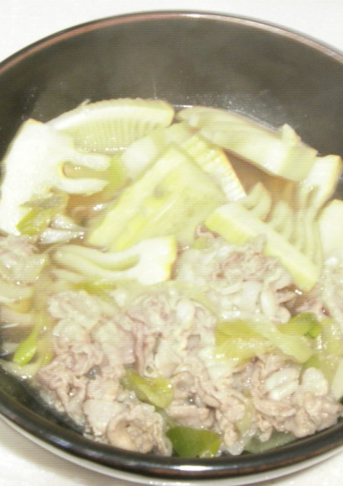 簡単たけのこの煮物-20120414-レシピのメイン写真