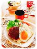 ♪ランチタイムni我が家のロコモコ丼♪