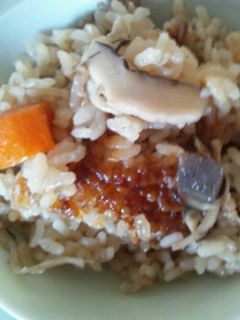 リメイク♪煮物の汁で炊き込みごはん-レシピのメイン写真