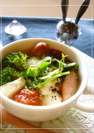 簡単☆和の朝食ウインナースープ-レシピのメイン写真