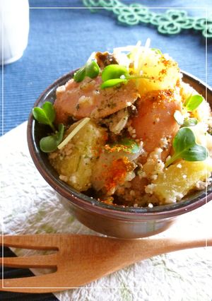 ウインナーと野菜の塩麹・塩昆布和え-レシピのメイン写真