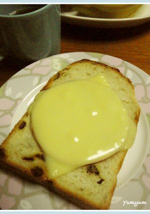 レーズンパンでハムチートースト-レシピのメイン写真