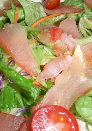 サラダクラブＩＮマグロ生ハム-レシピのメイン写真