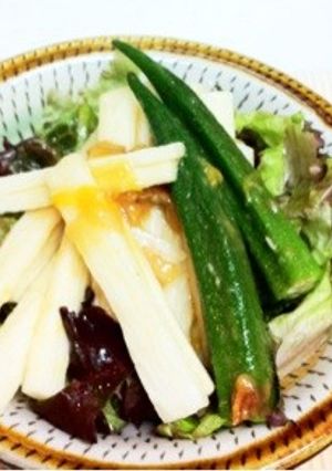 山芋＆オクラの梅肉和え-レシピのメイン写真