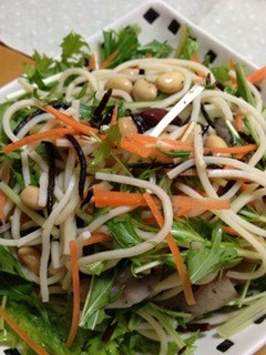 基本のひじき煮deラーメンサラダ-レシピのメイン写真