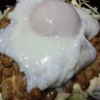 朝ご飯に!簡単納豆キャベ丼