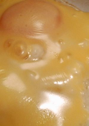 フライパン不要！朝食簡単☆卵チーズごはん-レシピのメイン写真
