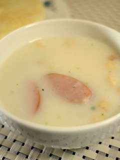 ササッと簡単♪あったかウインナースープ-レシピのメイン写真