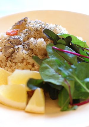炊飯器で簡単鶏ピラフ-レシピのメイン写真