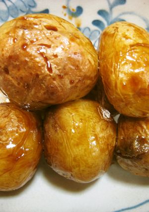 皮つき　新じゃが　ホクホク　しょうゆ焼き-レシピのメイン写真