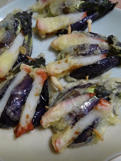小ナスとかまぼこの揚げ物-レシピのメイン写真