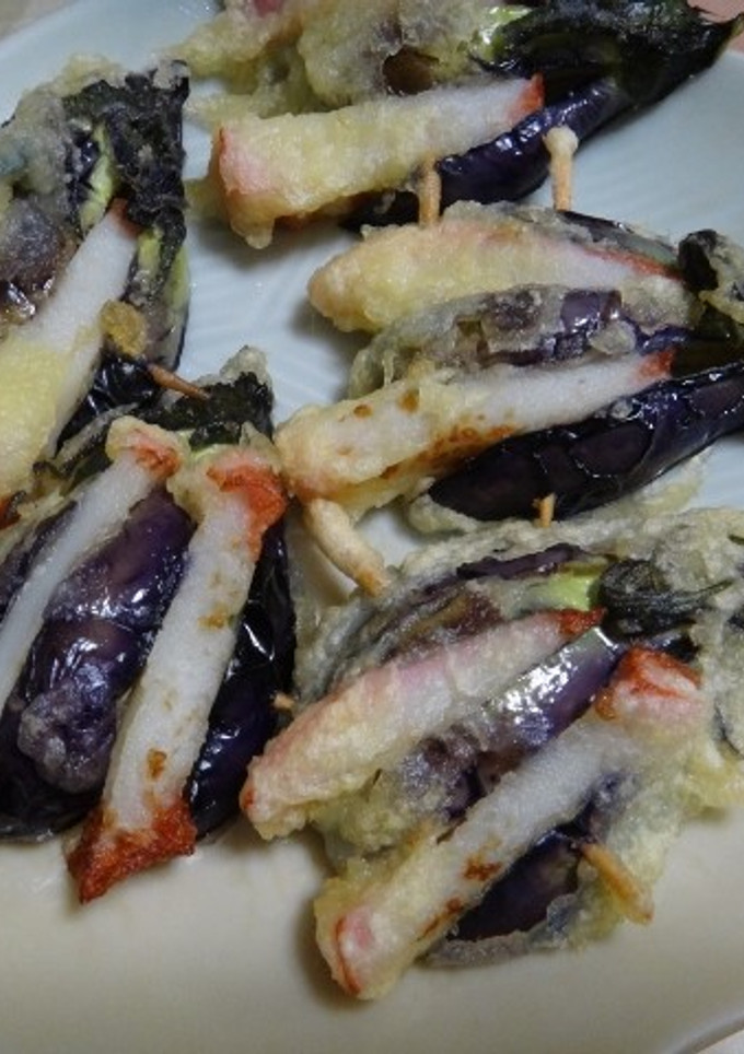 小ナスとかまぼこの揚げ物-レシピのメイン写真