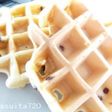 ホットケーキMixでチョコチップワッフル