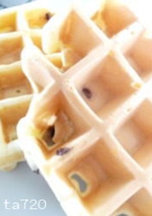 ホットケーキMixでチョコチップワッフル-レシピのメイン写真