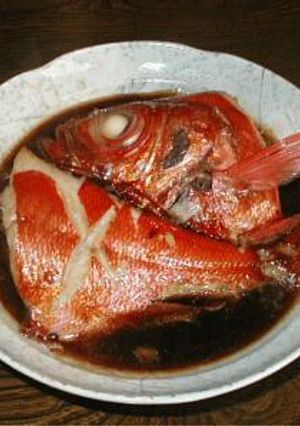 キンメ煮付け(男性、子供向け)-レシピのメイン写真