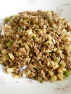 挽き肉deチンジャオロース丼♪-レシピのメイン写真