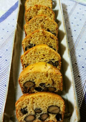 ヨーグルト入り黒豆のパウンドケーキ-レシピのメイン写真