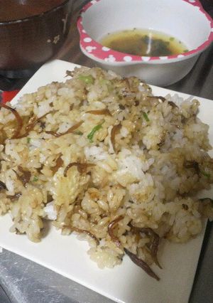めんつゆが隠し味！いかなごのくぎ煮炒飯-レシピのメイン写真