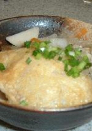 包みうどん with 鶏だんごと根菜のごま汁鍋♪-レシピのメイン写真