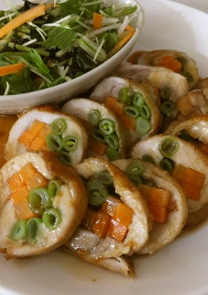 ♡鶏肉の野菜巻き♡-レシピのメイン写真