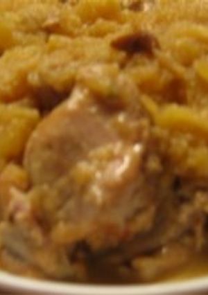 炊飯器で鶏肉のりんご煮-レシピのメイン写真