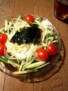 *サラダうどん*簡単*-レシピのメイン写真