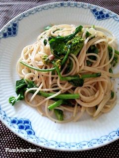 アンチョビと菜の花のパスタ-レシピのメイン写真