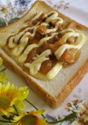 =・ω・=にゃんとも簡単!照焼トースト-レシピのメイン写真