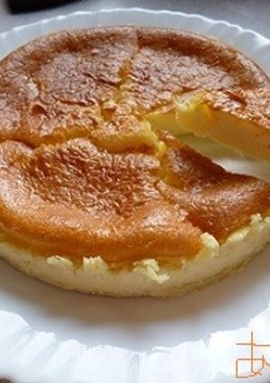 15cmホールのベイクドチーズケーキ☆彡-レシピのメイン写真