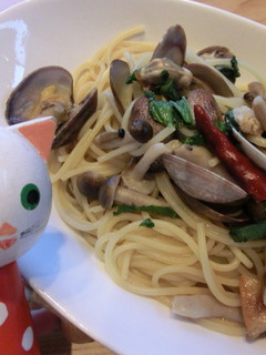 あさり×しそ×しめじのペペロンチーノ-レシピのメイン写真