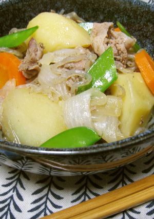 豚こま肉で♪肉じゃが～バターでコク旨✿-レシピのメイン写真