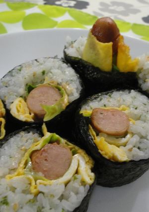ウインナーの海苔巻き-レシピのメイン写真