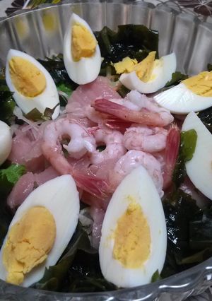 簡単＆豪華　和風サラダ-レシピのメイン写真